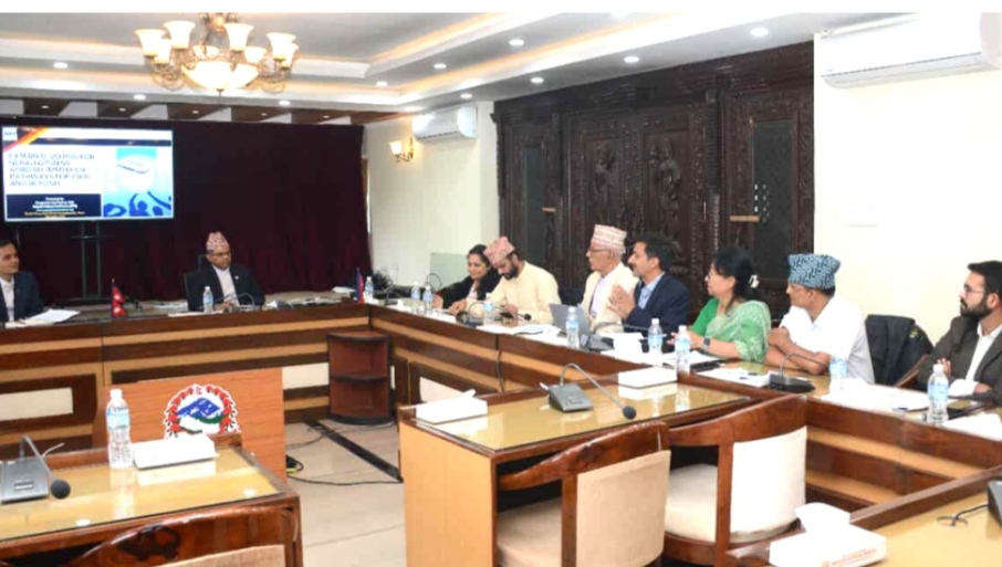 साइबर सुरक्षासम्बन्धी छलफल थाल्दै गृहमन्त्री अर्याल