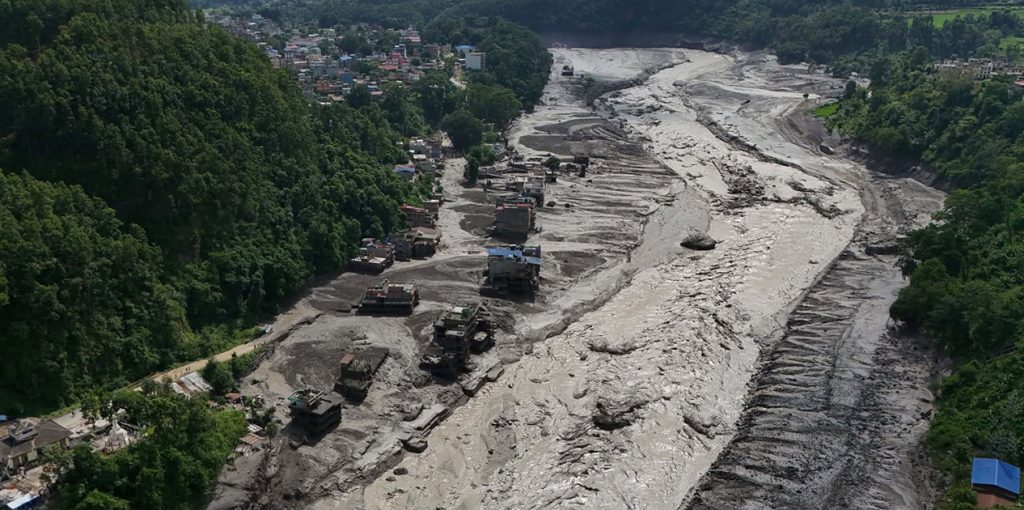 भोटेकोशी बाढी प्रभावित घरधुरीलाई ४५ हजार रुपैयाँका दरले नगद